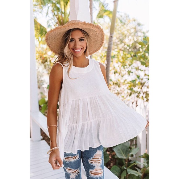 Tiered Ruffle Tank - Picture 2 of 6